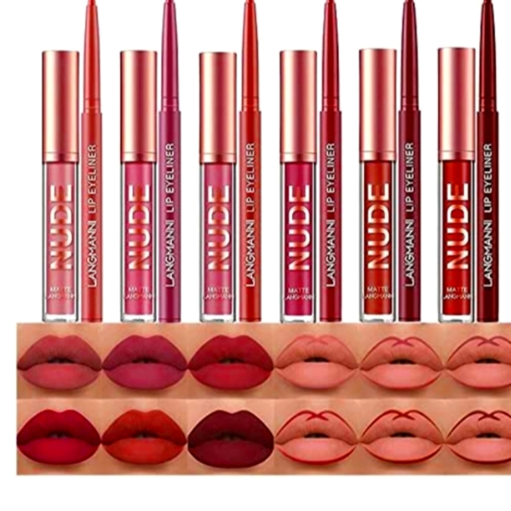 12 Piece Long Lasting  Waterproof Lip Color Set NWT